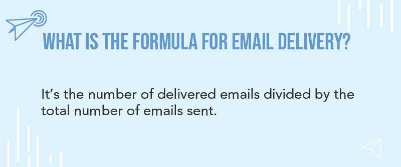 What Is the Formula for Email Delivery Rate