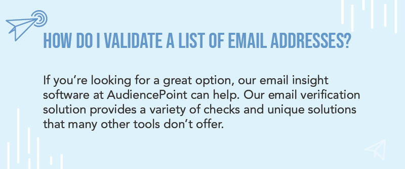 How Do I Validate a List of Email Addresses_
