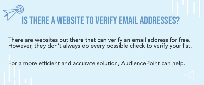 Is There a Website To Verify Email Addresses_