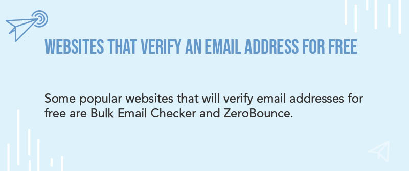 Websites That Verify an Email Address for Free
