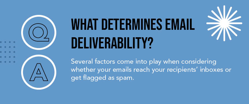 What Determines Email Deliverability?