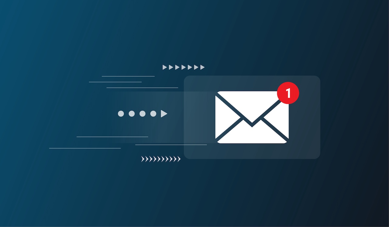 a white email graphic representing Email Deliverability