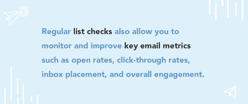 Regularly Scheduled Email List Checks